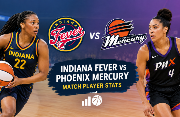 Indiana Fever vs Phoenix Mercury Match Player Stats