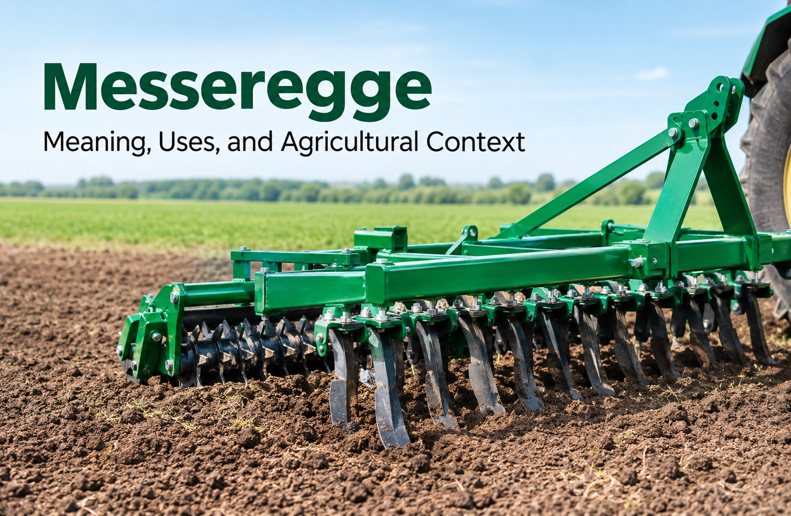 Messeregge: Meaning, Uses, and Agricultural Context