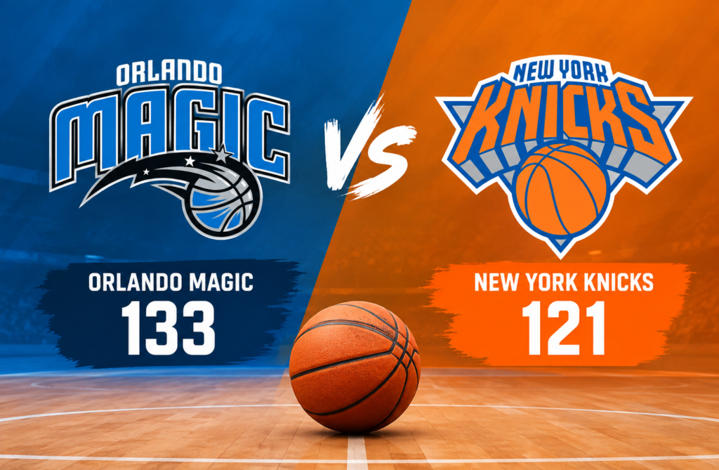 Orlando Magic vs Knicks Match Player Stats