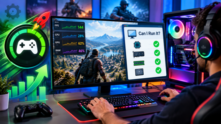 Game Booster and Can I Run It: The Smart Way to Improve PC Gaming Performance