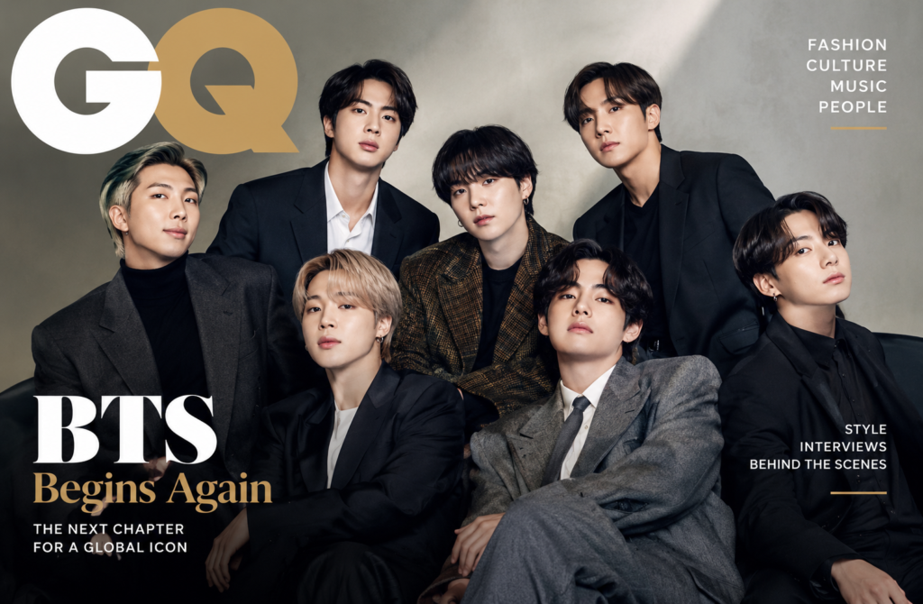 GQ Magazine BTS: Fashion, Interviews, and Global Influence