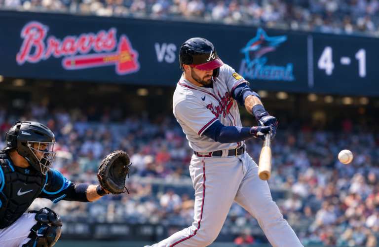 Atlanta Braves vs Miami Marlins Match Player Stats