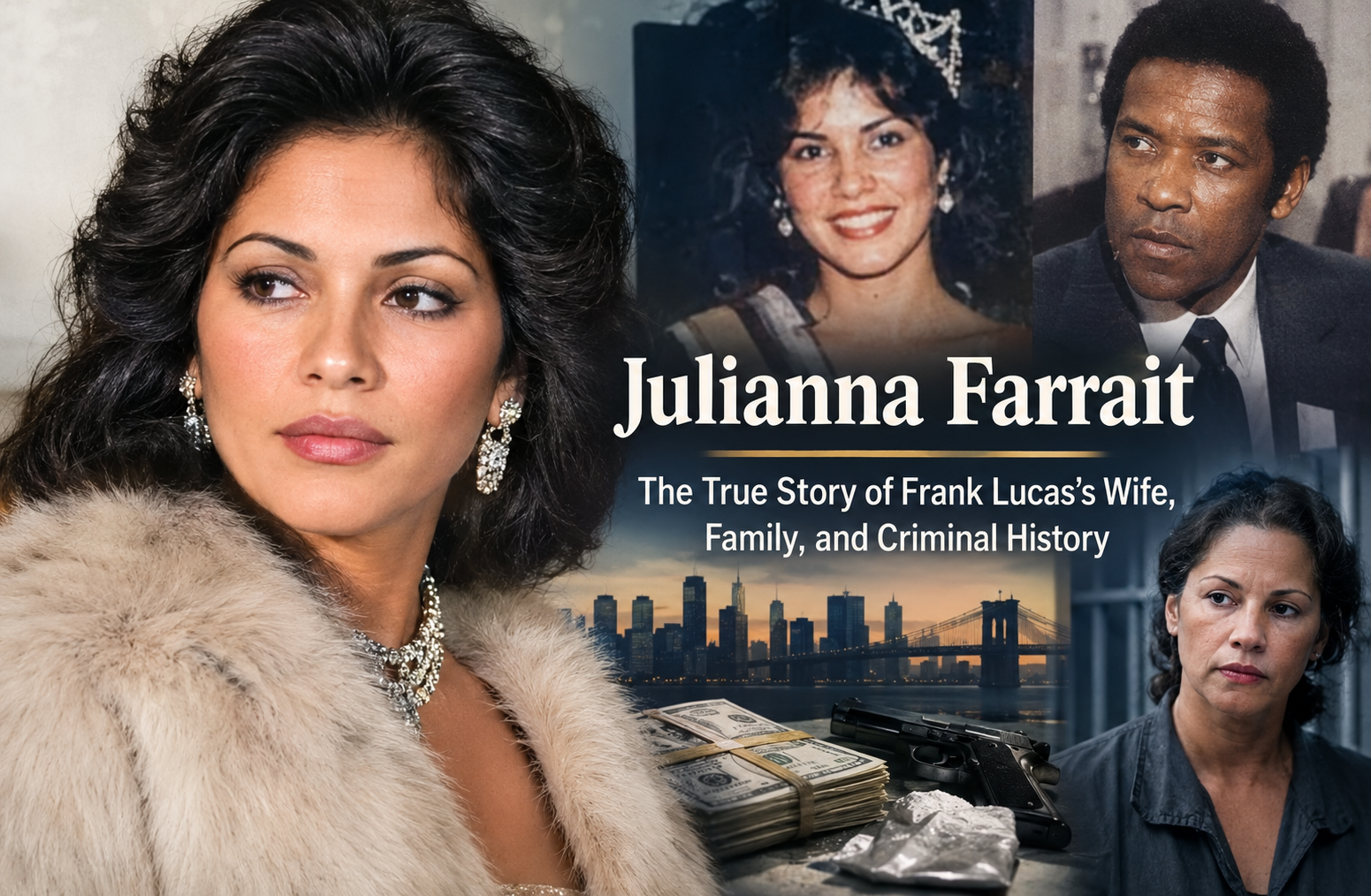 Julianna Farrait: The True Story of Frank Lucas’s Wife, Family, and Criminal History
