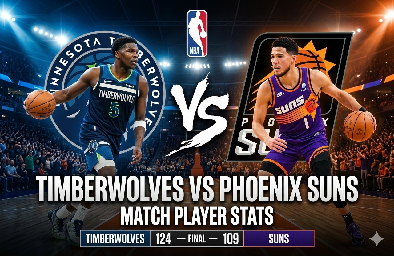timberwolves vs phoenix suns match player stats