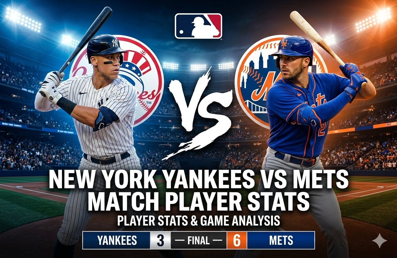 new york yankees vs mets match player stats