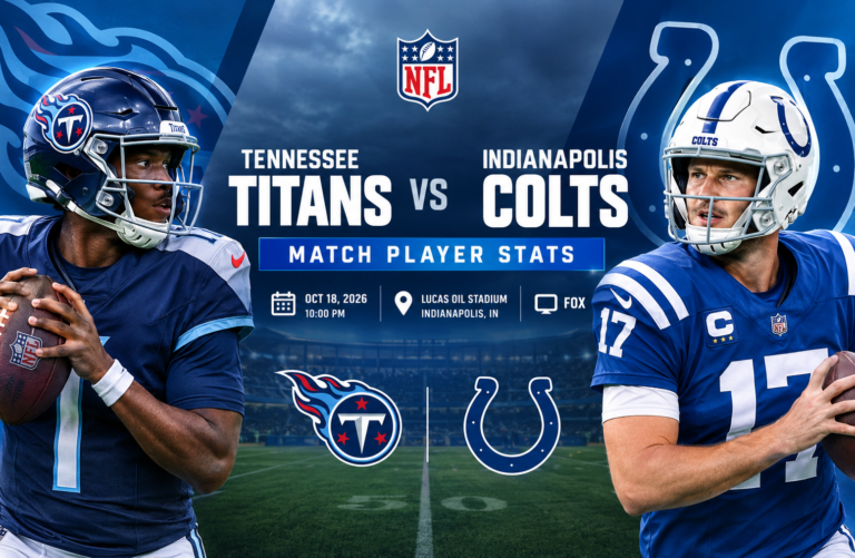 tennessee titans vs colts match player stats
