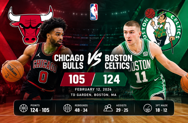 chicago bulls vs celtics match player stats