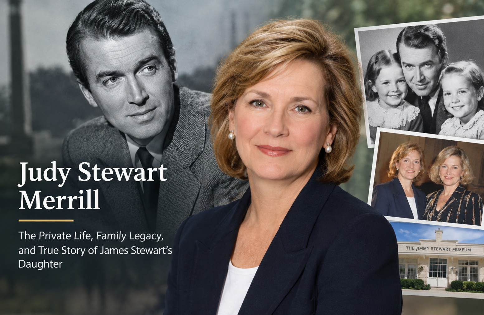 Judy Stewart Merrill: The Private Life and Family Legacy of James Stewart’s Daughter