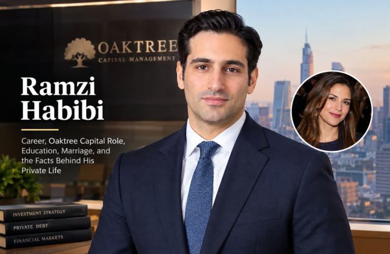 Ramzi Habibi: Career, Education, Oaktree Capital, and Family Life