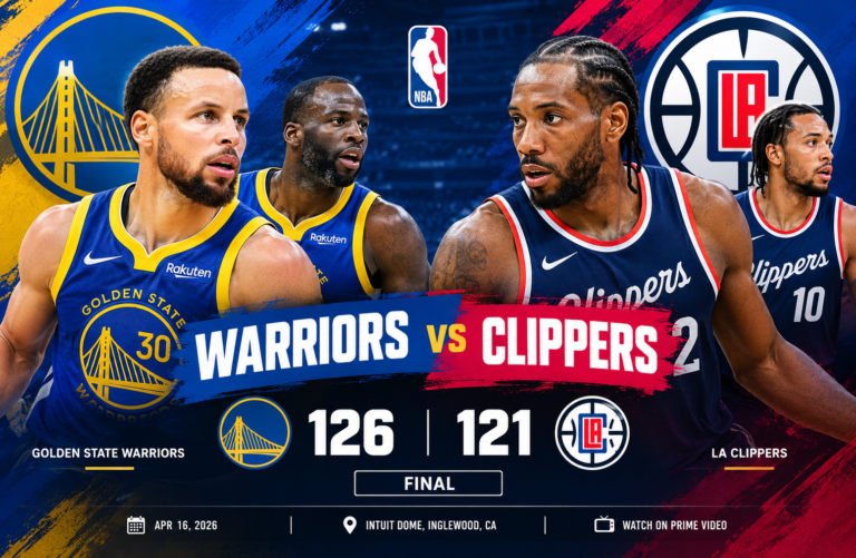 Golden State Warriors vs LA Clippers Match Player Stats