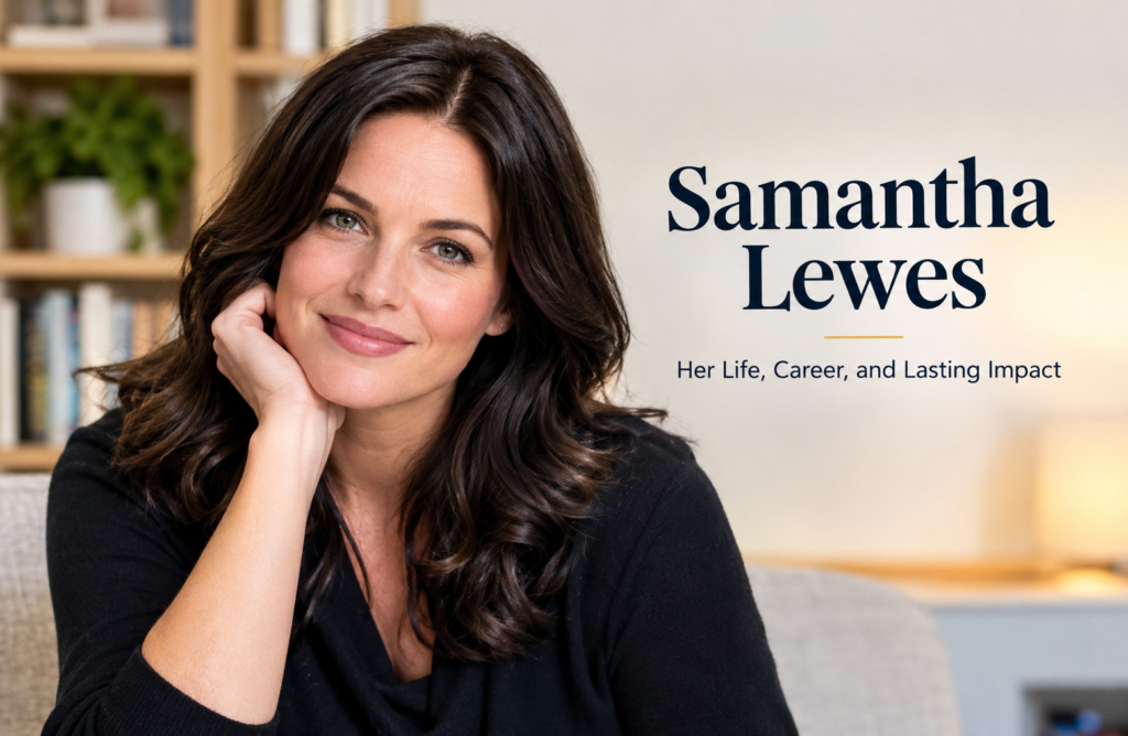 Samantha Lewes: Life, Career, Family and Legacy